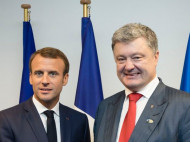 Порошенко рассказал, о чем говорил с Макроном