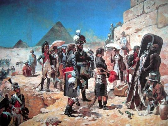 Ровно 220 лет назад, в рамках похода Наполеона Бонапарта в Египет, состоялась битва у пирамид
