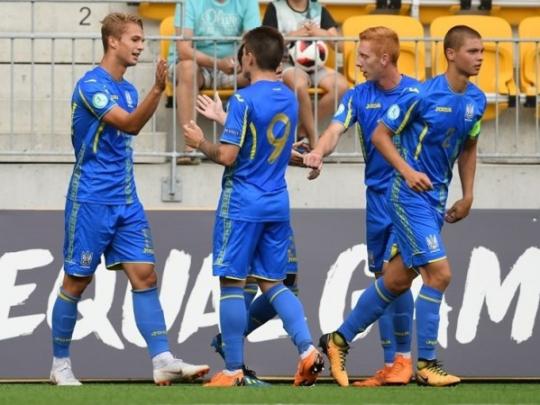 Сборная Украины U-19 сыграла вничью с действующими чемпионами Европы