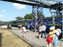 Авария в Запорожской области на железнодорожных путях