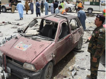 Место взрыва в Кветте