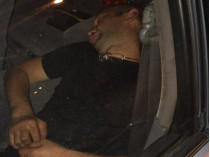 Вор, уснувший в машине в Одессе