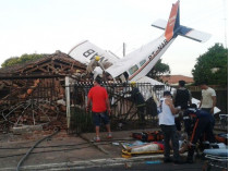 Самолет разбился в Сан Пауло