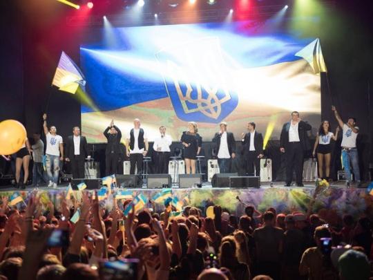«Квартал 95» дал концерт в Краматорске