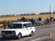 Кровавое ДТП на Запорожье: полное видео трагедии