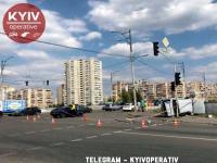 ДТП в Киеве на Троещине