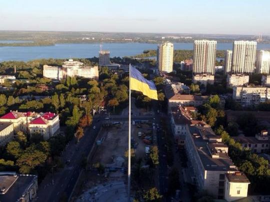 Ко Дню независимости в Днепре откроют самый высокий флагшток в Украине