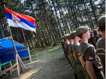 «Военно-патриотический» лагерь в Сербии