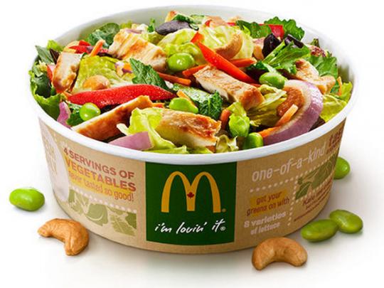 Салат из McDonald’s 
