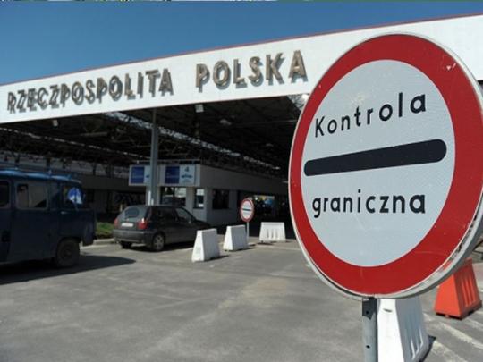 Контроль на границе с Польшей
