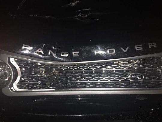 Помятый Range Rover