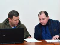 Алескандр Захарченко с Дмитрием Трапезниковым 