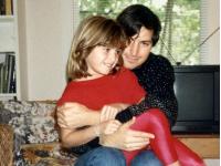 Стив Джобс с внебрачной дочерью Лизой
