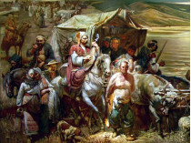 картина «Переселение запорожских казаков на Кубань»