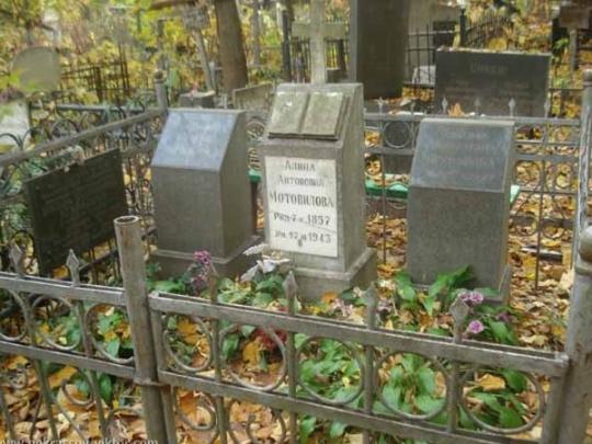Могилы на Байковом кладбище