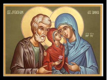 Икона праведных Иоакима и Анны