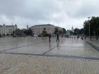 Тучи и дождь в Киеве
