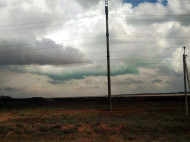 Вблизи Армянска заметили странные зеленые облака: в сети показали фото