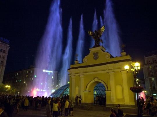 фонтан на Майдане 