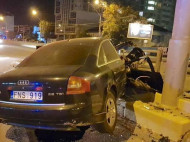 В Киеве полицейский устроил жуткую аварию (фото)