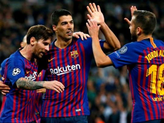 «Барселона» забила четыре мяча в Лондоне: видеообзор матчей Лиги чемпионов