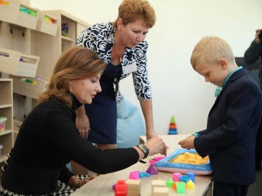 Марина Порошенко и Валентин Резниченко открыли Инклюзивно-ресурсный центр в Днепропетровской области