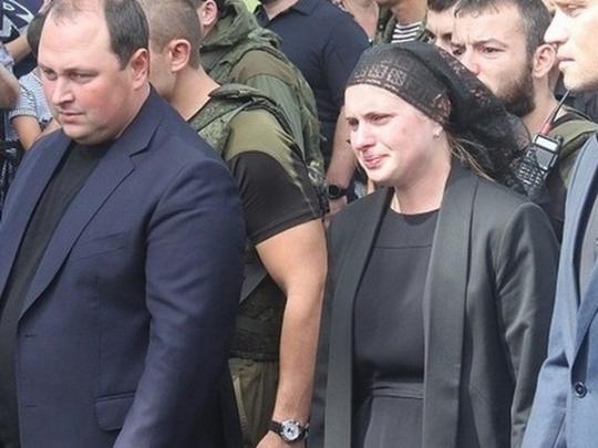 вдова боевика Захарченко