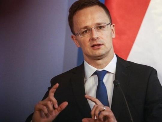 министр иностранных дел Венгрии Петер Сийярто