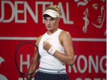 18-летняя украинская теннисистка вышла в полуфинал турнира в Гонконге