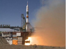 запуск ракеты-носителя «Союз»