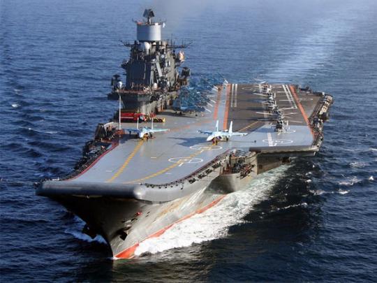 Авианосец «Адмирал Кузнецов» спровоцировал опасное ЧП с пострадавшими