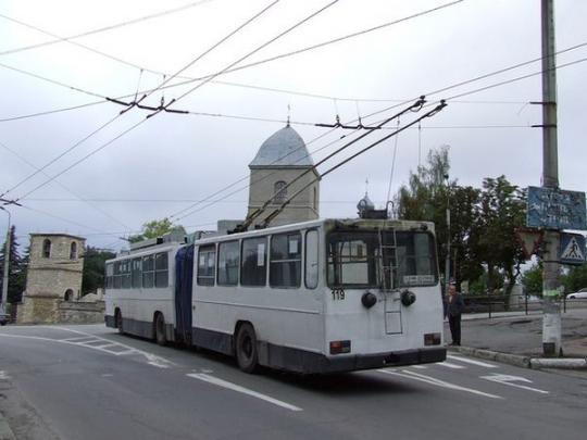 Троллейбус в Тернополе 