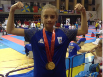 12-летняя украинка стала чемпионкой мира по карате (фото, видео)