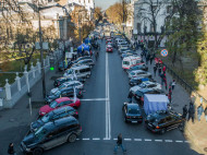 Митинги в центре Киева показали с воздуха (фото и видео)