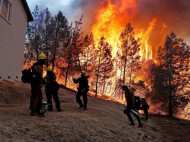 Калифорния в огне: лесной пожар распространился на территории в 70 квадратных километров