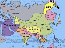 Карта Китая и России