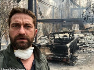 Пожары в Калифорнии: известный актер побывал на пепелище своего особняка (фото, видео)
