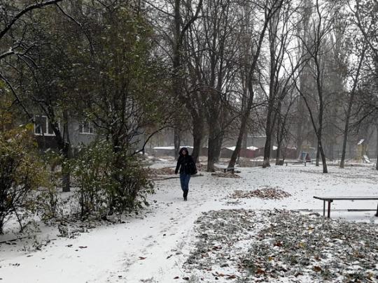 На выходных Украину снова накроют снегопады