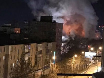Пожзр в ТЦ Бум во Владивостоке