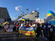 Стоп Путин: украинцы в Сан-Франциско провели яркую акцию в поддержку украинских моряков