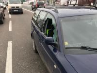 ограбление автомобиля на проспекте Лобановского в Киеве