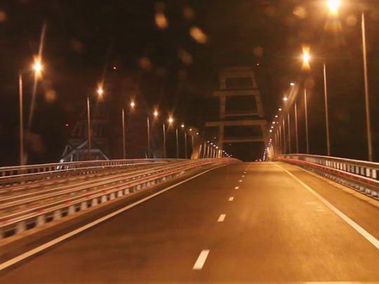 На Керченском мосту