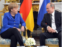 Ангела Меркель и Путин