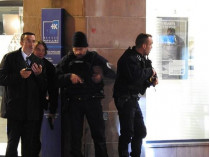 Полицейские в центре Страсбурга