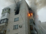 Взрыв в четырехэтажном жилом доме в Измаиле: сгорели три квартиры (фото)