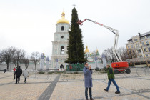 Главная елка страны на Софийской площади