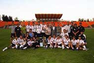 Команда «конти» выиграла международный любительский турнир по футболу