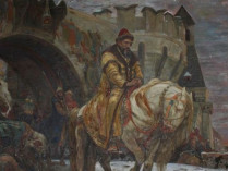 Картина Михаила Панина «Тайный выезд Ивана Грозного перед опричниной»