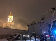 Пожар в Киево-Печерской лавре: полиция предполагает умышленный поджог