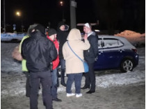 Ночная массовая драка в Киеве 15 января